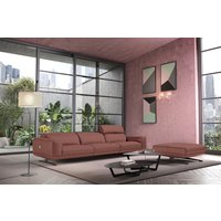 Egoitaliano 3-Sitzer "Gloria, super bequem, hochwertige Verarbeitung, edles Design, Megasofa", beidseitig verstellbare Rückenelemente, mit Designmetallfüßen von Egoitaliano