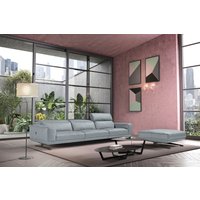 Egoitaliano 3-Sitzer "Gloria, super bequem, hochwertige Verarbeitung, edles Design, Megasofa" beidseitig verstellbare Rückenelemente, mit Designmetallfüßen von Egoitaliano