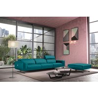 Egoitaliano 3-Sitzer "Gloria, super bequem, hochwertige Verarbeitung, edles Design, Megasofa", beidseitig verstellbare Rückenelemente, mit Designmetallfüßen von Egoitaliano