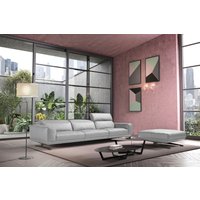 Egoitaliano 3-Sitzer "Gloria, super bequem, hochwertige Verarbeitung, edles Design, Megasofa" beidseitig verstellbare Rückenelemente, mit Designmetallfüßen von Egoitaliano
