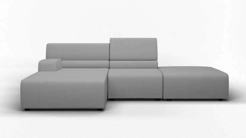 Egoitaliano Ecksofa Babouche, Designsofa mit außergewöhnlichem Sitzkomfort zum Wohlfühlen von Egoitaliano
