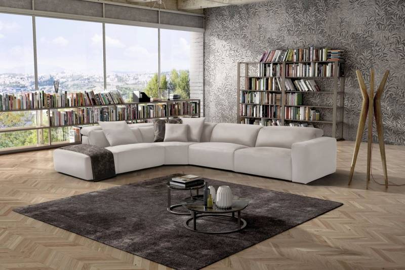 Egoitaliano Ecksofa Beverly, extravangantes Designsofa mit erstklassigem Sitzkomfort, wahlweise mit elektrischer Relaxfunktion, Kopfteilverstellung Egoitaliano Ecksofa Beverly, extravangantes Designsofa mit erstklassigem Sitzkomfort, wahlweise mit elektrischer Relaxfunktion, Kopfteilverstellung von Egoitaliano