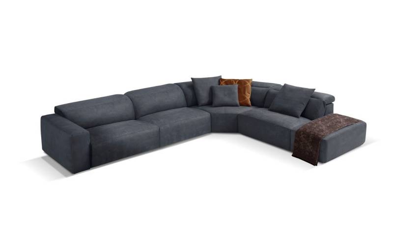 Egoitaliano Ecksofa Beverly, extravangantes Designsofa mit erstklassigem Sitzkomfort, wahlweise mit elektrischer Relaxfunktion, Kopfteilverstellung Egoitaliano Ecksofa Beverly, extravangantes Designsofa mit erstklassigem Sitzkomfort, wahlweise mit elektrischer Relaxfunktion, Kopfteilverstellung von Egoitaliano