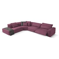 Egoitaliano Ecksofa "Beverly, extravangantes Designsofa mit erstklassigem Sitzkomfort", wahlweise mit elektrischer Relaxfunktion, Kopfteilverstellung von Egoitaliano