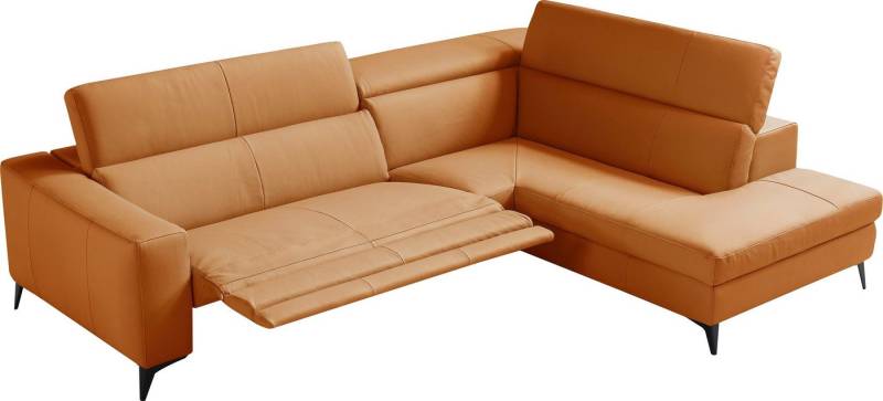 Egoitaliano Ecksofa Edith, Designsofa mit hohem Sitzkomfort, L-Form, inkl. elektrischer Relaxfunktion und manuell verstellbaren Kopfteilen Egoitaliano Ecksofa Edith, Designsofa mit hohem Sitzkomfort, L-Form, inkl. elektrischer Relaxfunktion und manuell verstellbaren Kopfteilen von Egoitaliano