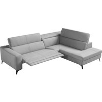 Egoitaliano Ecksofa "Edith, Designsofa mit hohem Sitzkomfort, L-Form" inkl. elektrischer Relaxfunktion und manuell verstellbaren Kopfteilen von Egoitaliano