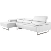Egoitaliano Ecksofa "Malika, edel und bequem, Designsofa mit hochwertigen Bezügen, L-Form" mit Recamiere, inkl. Kopfteilverstellung und chromfarbenen Metallfüßen Egoitaliano Ecksofa "Malika, edel und bequem, Designsofa mit hochwertigen Bezügen, L-Form" mit Recamiere, inkl. Kopfteilverstellung und chromfarbenen Metallfüßen von Egoitaliano