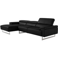 Egoitaliano Ecksofa "Malika, edel und bequem, Designsofa mit hochwertigen Bezügen, L-Form" mit Recamiere, inkl. Kopfteilverstellung und chromfarbenen Metallfüßen Egoitaliano Ecksofa "Malika, edel und bequem, Designsofa mit hochwertigen Bezügen, L-Form" mit Recamiere, inkl. Kopfteilverstellung und chromfarbenen Metallfüßen von Egoitaliano