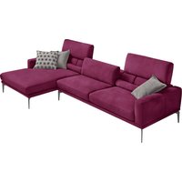 Egoitaliano Ecksofa "Masu, Design trifft sensationellen Sitzkomfort" inkl. 2 Kissenrollen, Rückenelemente manuell verstellbar, Metallfüße Egoitaliano Ecksofa "Masu, Design trifft sensationellen Sitzkomfort" inkl. 2 Kissenrollen, Rückenelemente manuell verstellbar, Metallfüße von Egoitaliano
