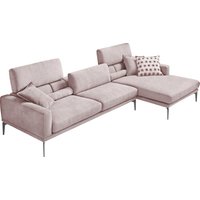 Egoitaliano Ecksofa "Masu, Design trifft sensationellen Sitzkomfort" inkl. 2 Kissenrollen, Rückenelemente manuell verstellbar, Metallfüße Egoitaliano Ecksofa "Masu, Design trifft sensationellen Sitzkomfort" inkl. 2 Kissenrollen, Rückenelemente manuell verstellbar, Metallfüße von Egoitaliano