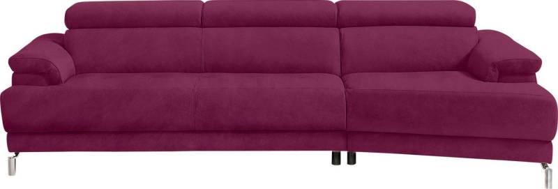 Egoitaliano Ecksofa Soul, extravagantes Designsofa, Megasofa, super bequem, tolle Details, mit Trapez-Abschlußelement, inkl verstellbarer Kopfteile von Egoitaliano