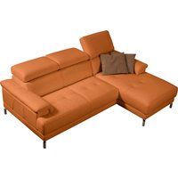 Egoitaliano Ecksofa "Soul, Design und Sitzkomfort auf hohem Niveau, tolle Details, L-Form", mit Recamiere, inkl. Kopfteilverstellung von Egoitaliano