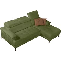Egoitaliano Ecksofa "Soul, Design und Sitzkomfort auf hohem Niveau, tolle Details, L-Form", mit Recamiere, inkl. Kopfteilverstellung von Egoitaliano