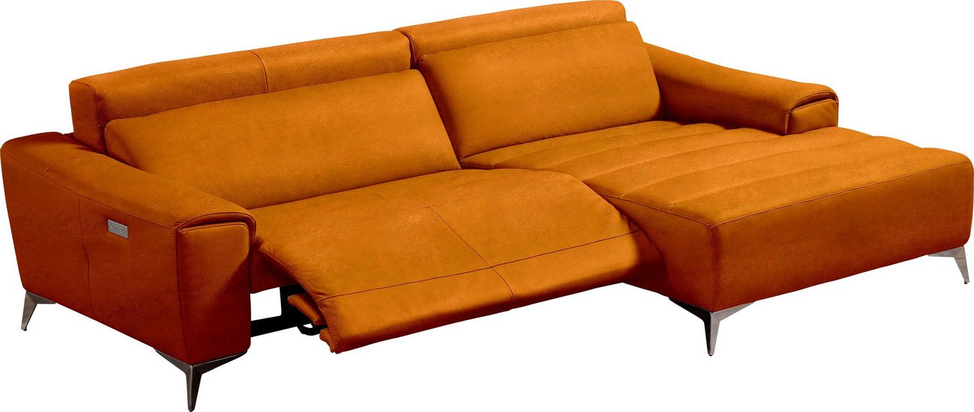 Egoitaliano Ecksofa Suzette, Designsofa mit hohem Sitzkomfort, mit Recamiere, inkl. 1 elektronischen Relaxfunktion, L-Form Egoitaliano Ecksofa Suzette, Designsofa mit hohem Sitzkomfort, mit Recamiere, inkl. 1 elektronischen Relaxfunktion, L-Form von Egoitaliano