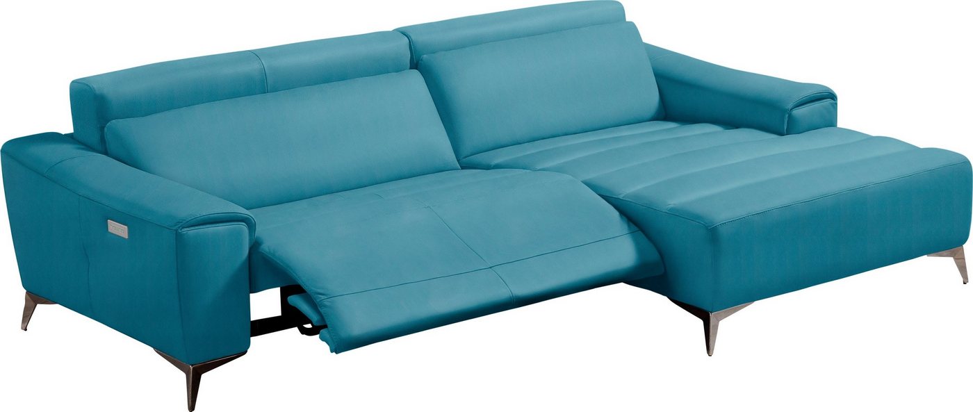 Egoitaliano Ecksofa Suzette, Designsofa mit hohem Sitzkomfort, mit Recamiere, inkl. 1 elektronischen Relaxfunktion, L-Form Egoitaliano Ecksofa Suzette, Designsofa mit hohem Sitzkomfort, mit Recamiere, inkl. 1 elektronischen Relaxfunktion, L-Form von Egoitaliano