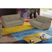 Egoitaliano Polstergarnitur "Yuki, extravagantes Design und höchster Sitzkomfort, tolle Details" Set, bestehend aus einem 2,5- und einem 2-Sitzer, mit innovativen von Egoitaliano