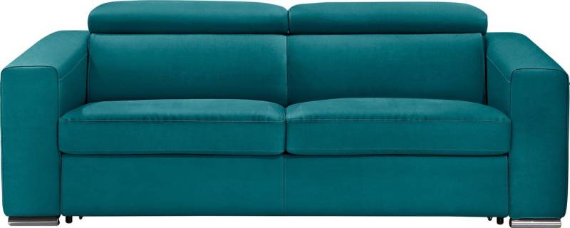 Egoitaliano Schlafsofa Cabiria, Design und super Sitz- und Liegekomfort, Sofa inkl. Schlaffunktion, Kopfteile verstellbar, mit Metallfüßen von Egoitaliano
