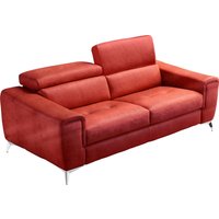Egoitaliano Schlafsofa "Francine Designsofa, Loungesofa mit Dauerschlaffunktion, Breite 233 cm" mit Bettfunktion, Luxus-Microfaser Lederoptik, marsala, Fußfarbe chrom Egoitaliano Schlafsofa "Francine Designsofa, Loungesofa mit Dauerschlaffunktion, Breite 233 cm" mit Bettfunktion, Luxus-Microfaser Lederoptik, marsala, Fußfarbe chrom von Egoitaliano