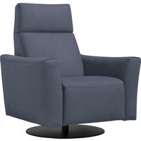 Egoitaliano Sessel "Blues Designsessel, Loungesessel,", drehbar, inkl. manuelle Relaxfunktion durch Push-Back-Mechanismus von Egoitaliano