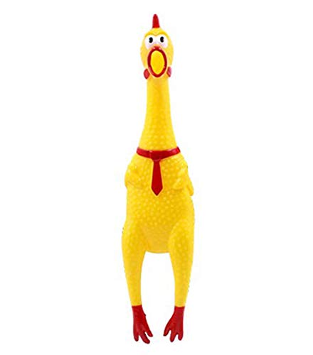 Egurs Huhn schrillen Schreien Hund Spielzeug Kreatives schrill schreiendes Huhn L=40cm von Egurs