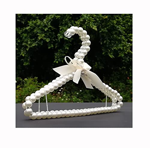 Egurs Perlen Kleiderbügel 5 Stück 30cm Weiß Perlenkleiderbügel mit Schleife 40cm Egurs Perlen Kleiderbügel 5 Stück 30cm Weiß Perlenkleiderbügel mit Schleife 40cm von Egurs