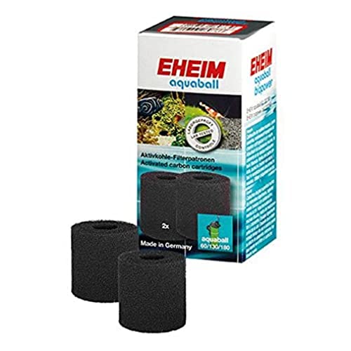 Eheim 7006046 Aquarium Aktivkohlepatrone Für Innenfilter, Aquaball und Biopower, 2 Stück Eheim 7006046 Aquarium Aktivkohlepatrone Für Innenfilter, Aquaball und Biopower, 2 Stück von Eheim