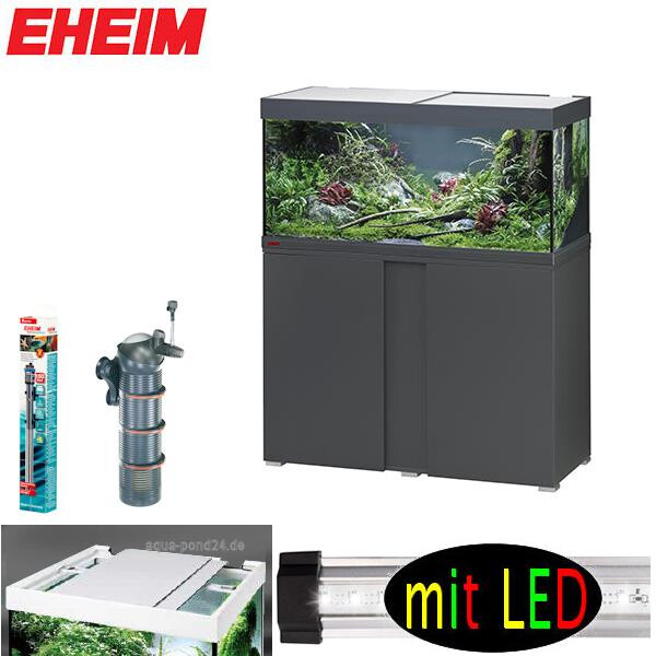 Eheim Aquarienkombination vivaline LED 180 Anthrazit von Eheim