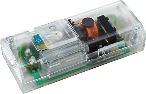 EHMANN 2100x0700 Schnurdimmer T21.07 transparent, Phasenanschnitt, 230V, 50Hz, Leistung: LED 3-35W, 7-110W/VA von Ehmann