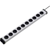 Ehmann - 0200x00102301 Steckdosenleiste 10fach Grau Schutzkontakt 1 St. von Ehmann