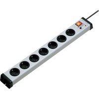 Ehmann - 0206x00072301 Überspannungsschutz-Steckdosenleiste 7fach Grau Schutzkontakt 1 St. Ehmann - 0206x00072301 Überspannungsschutz-Steckdosenleiste 7fach Grau Schutzkontakt 1 St. von Ehmann