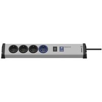 Ehmann 0216x0a048301 Steckdosen-Verteiler Grau, Schwarz Schutzkontakt 1St. von Ehmann