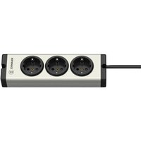 Ehmann - 0600x00032031 Steckdosen-Verteiler Silber, Schwarz Schutzkontakt 1 St. von Ehmann