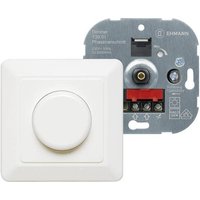 Ehmann 3960c0120 Unterputz Dimmer Geeignet für Leuchtmittel: Glühlampe, Halogenlampe Reinweiß von Ehmann