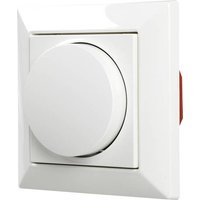 Ehmann 5591x0100 Drehdimmer Geeignet für Leuchtmittel: LED-Lampe, Halogenlampe, Glühlampe Weiß (R von Ehmann