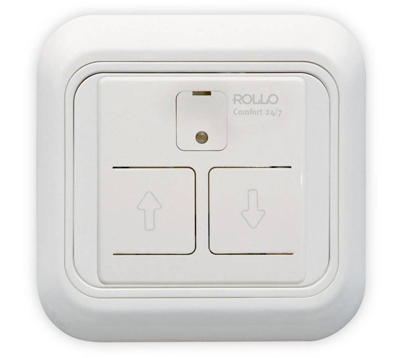Ehmann Schalter Elektronischer Jalousieschalter 24/7-Automatik programmierbar reinweiß Ehmann Schalter Elektronischer Jalousieschalter 24/7-Automatik programmierbar reinweiß von Ehmann