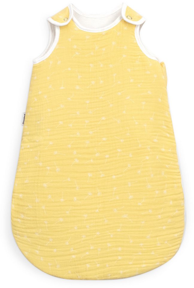 Ehrenkind Babyschlafsack Musselin Ganzjahresschlafsack Rund, 2.5 TOG (mit atmungsaktiver Bio-Baumwolle), für guten Schlaf zu jeder Jahreszeit von Ehrenkind