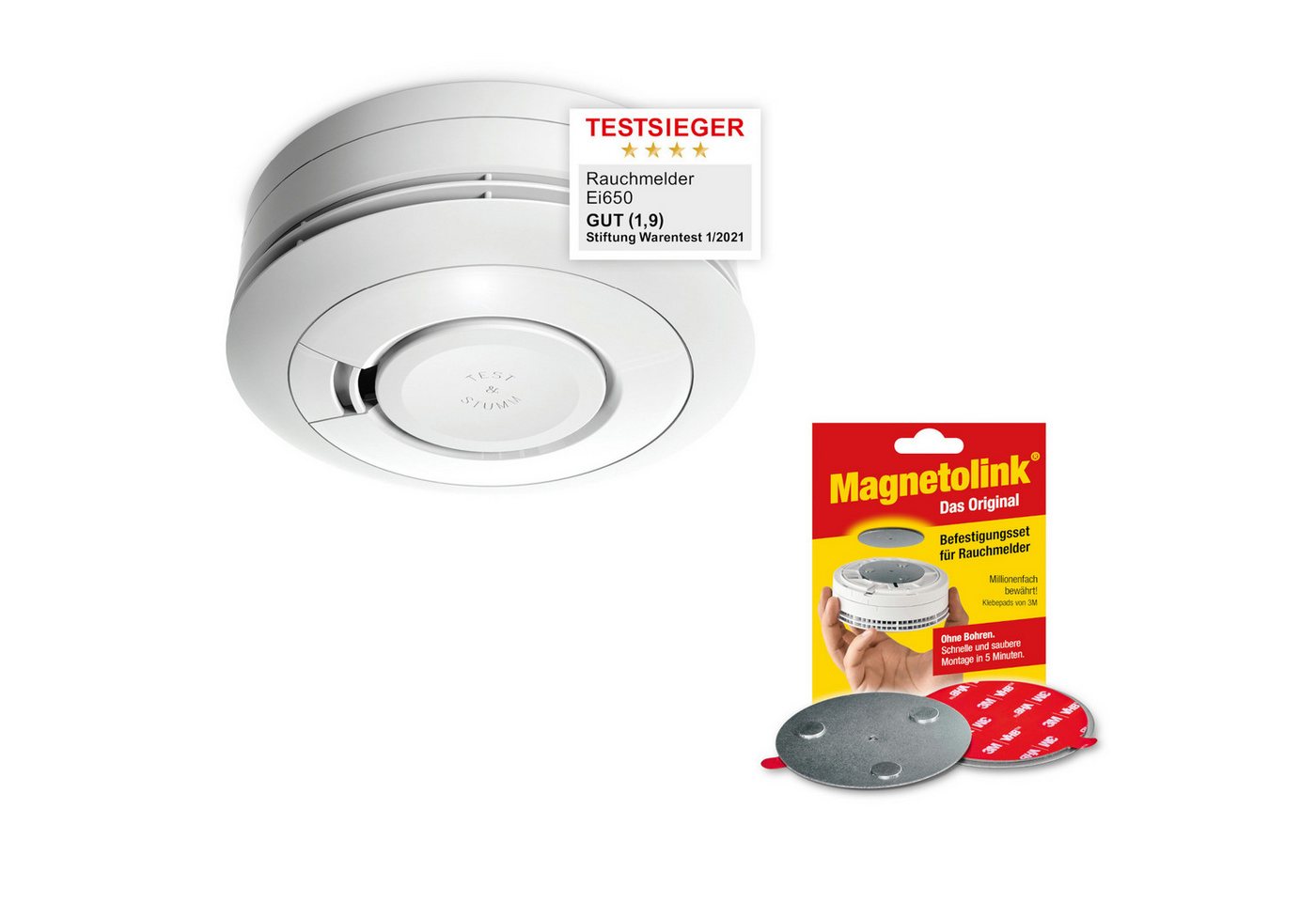 Ei Electronics Ei Electronics Ei650 Rauchmelder Inklusive Magnetolink Befestigungsset Rauchmelder Ei Electronics Ei Electronics Ei650 Rauchmelder Inklusive Magnetolink Befestigungsset Rauchmelder von Ei Electronics