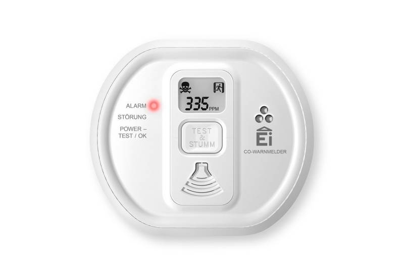Ei Electronics Ei Electronics Kohlenmonoxid-Melder Ei208D CO-Melder LCD-Display Rauchmelder (LCD-Display) von Ei Electronics