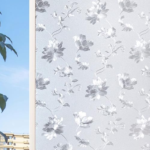Eiauiuo Selbsthaftend Fensterfolie in verschiedenen Größen Blickdicht Sichtschutzfolie Anti-UV PVC Milchglasfolie Wasserdicht Fensterschutzfolie Dekorfolie mit Muster für Küche Wohnzimmer Schlafzimmer Eiauiuo Selbsthaftend Fensterfolie in verschiedenen Größen Blickdicht Sichtschutzfolie Anti-UV PVC Milchglasfolie Wasserdicht Fensterschutzfolie Dekorfolie mit Muster für Küche Wohnzimmer Schlafzimmer von Eiauiuo
