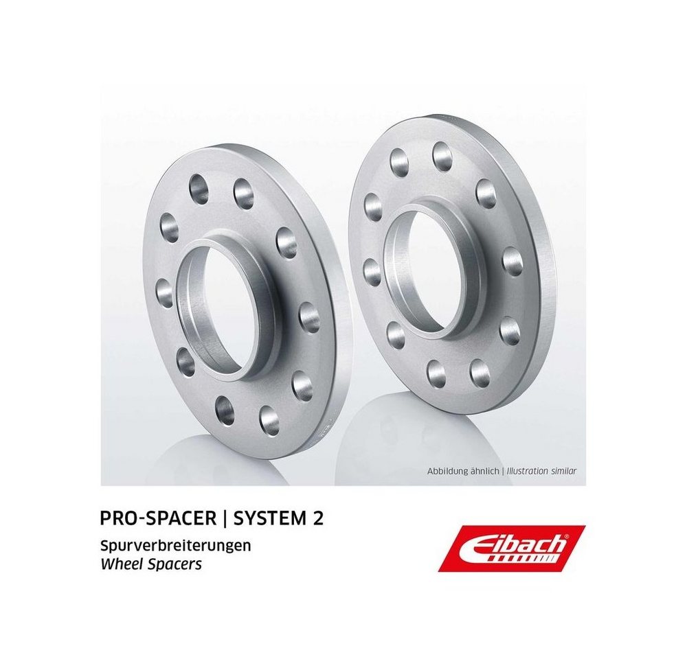 Eibach Distanzplatte Pro-Spacer 100/108/4-57-135 Spurverbreiterung (2-St) 90215004 von Eibach