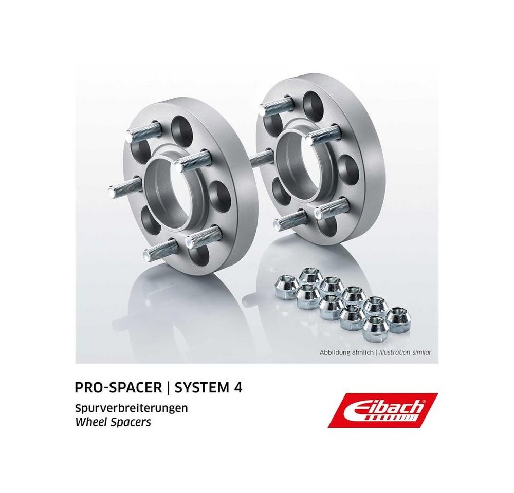 Eibach Distanzplatte Pro-Spacer 108/4-63,3-145-1250 Spurverbreiterung (2-St) 90425008 von Eibach