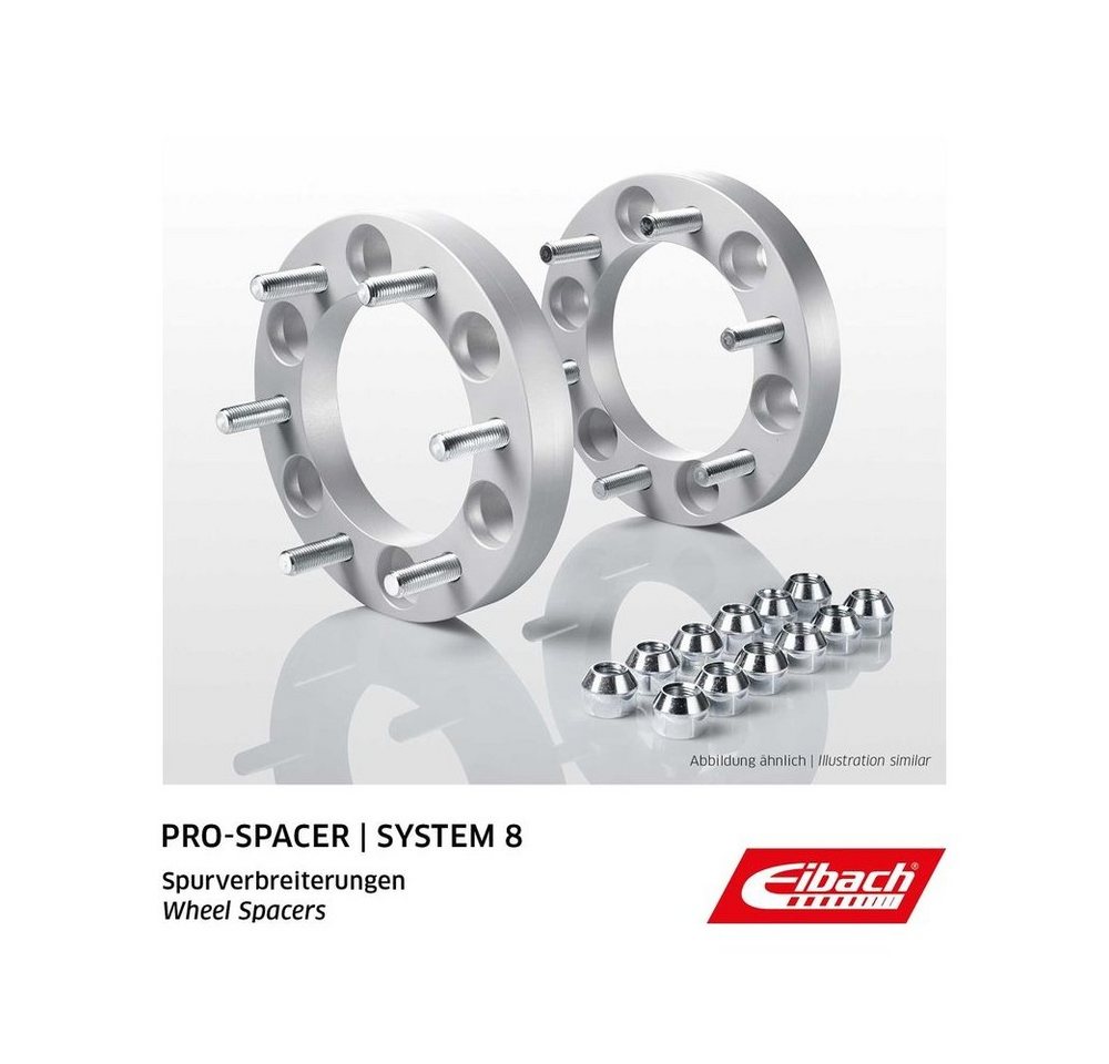 Eibach Distanzplatte Pro-Spacer 139,7/6-106,5-180-1250 Distanzscheiben (2-St) 90825002 von Eibach