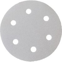 Eibenstock Schleifpapier P180 (Normalkorund, 6-fach gelocht, Klett), Ø 225 mm, 25Stück/Pack von Eibenstock