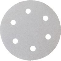 Eibenstock Schleifpapier P60 (Normalkorund, 6-fach gelocht, Klett), Ø 225 mm, 25Stück/Pack von Eibenstock