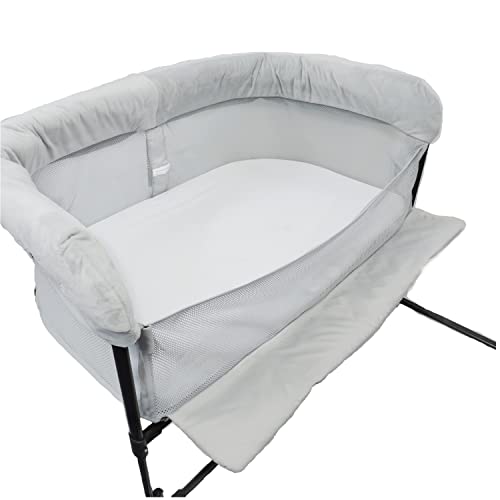 Eichhorn Close2Me Baby - Beistellbett für Baby von 0-5 Monate, passend für hohe Polster und Boxspringbett-Matratzen mit Einer Höhe von 22-26 cm von Eichhorn