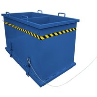 Eichinger® Klappbodenbehälter Sortiersystem, 3x600 LIter enzianblau von Eichinger®
