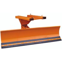 Eichinger® Schneepflug mit Niveauausgleich, Einfahrtasche oben Schildbreite 2400 mm reinorange, fks von Eichinger®