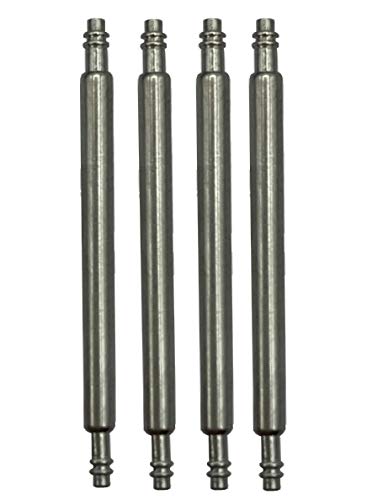 4x Eichmüller Federstege 14 mm Stegbreite Uhrenstifte 1,3 mm Stärke Federstifte Edelstahl von Eichmüller