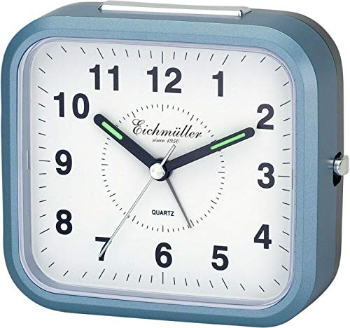 Eichmüller Quartz Wecker Blau Analog Weckwiederholung Licht inklusive Batterie Eichmüller Quartz Wecker Blau Analog Weckwiederholung Licht inklusive Batterie von Eichmüller