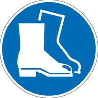 Eichner Gebotsschild Fußschutz benutzen, O 10 von Eichner